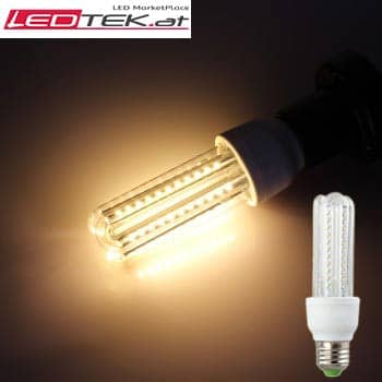 7W E27-LED-Lampe Birne Warmweiss