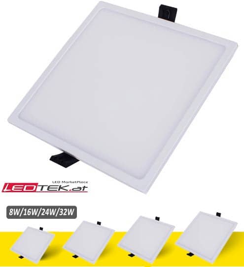 Einbauleuchte SoL SLIM Eckig LED