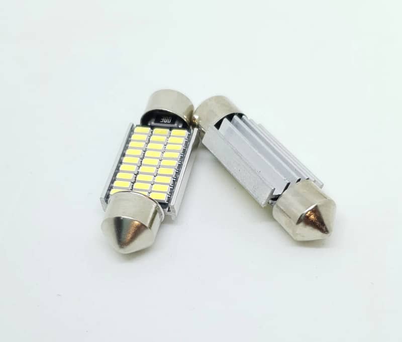 14 x LED Soffitte Festoon PKW Lampen Kaltweiss 12V 36mm ledtek.at