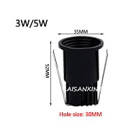 Mini LED COB Einbauspot 3W / 5W – 230V dimmbar – 10er-Pack 6 Hd64f80a91347417fb6bf0ff0b8dd0387I