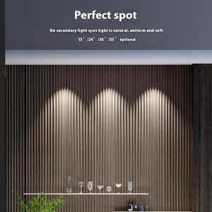 Randloser LED COB Einbauspot, tiefentblendet, gebogene Oberfläche – blendarm – 10er-Pack 9 H29e60de3db2e452c85ccb7b8db8aed03j