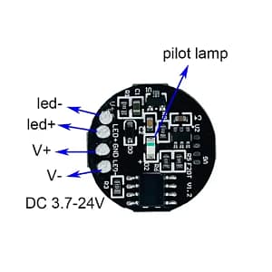 12V/24V LED Touch-Dimmer Sensor 2.2 A – Berührungsschalter für Möbel- & Unterbauleuchten - 10er-Pack 9 S6924ddf5c5834f59b9f4767c845a99d5z