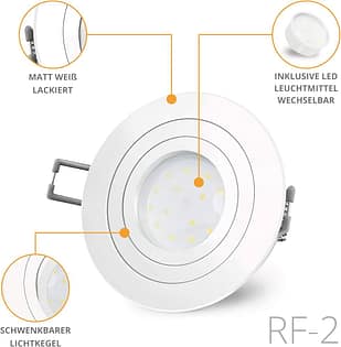 LED-Leuchten erklärt 2 spots LED Ledtek.at