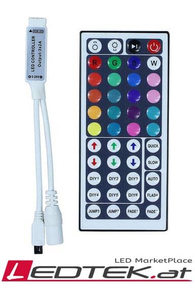 RGB LED Streife Fernbedienung 44 Tasten