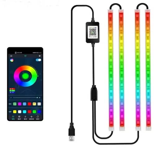 Led Lampe Atmosphäre Stimmung Innenraum Licht Auto Pkw Appsteuerung - mit USB