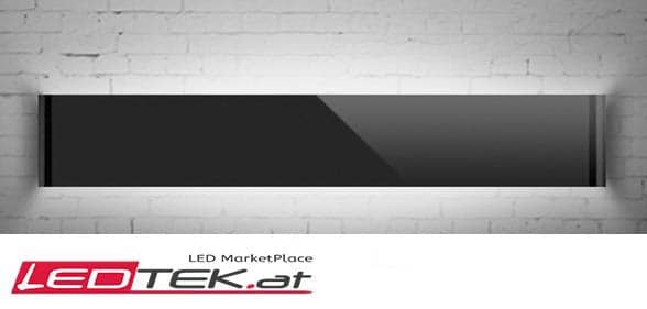 NUBIO SCHWARZ LED Wandleuchte