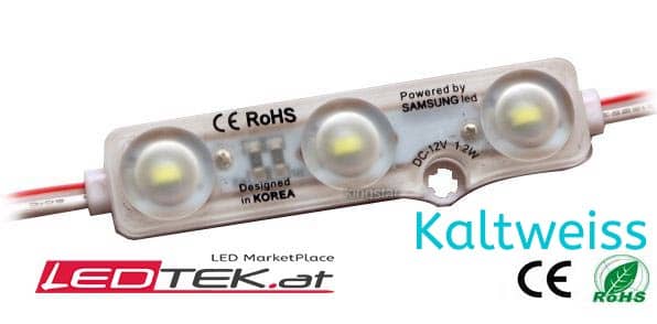 Samsung 3 LED Modul Kaltweiss für Werbeschilder