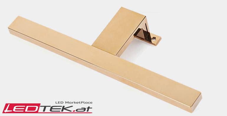 LED ORIA GOLD Schranklampe Spiegellampe für Badezimmer