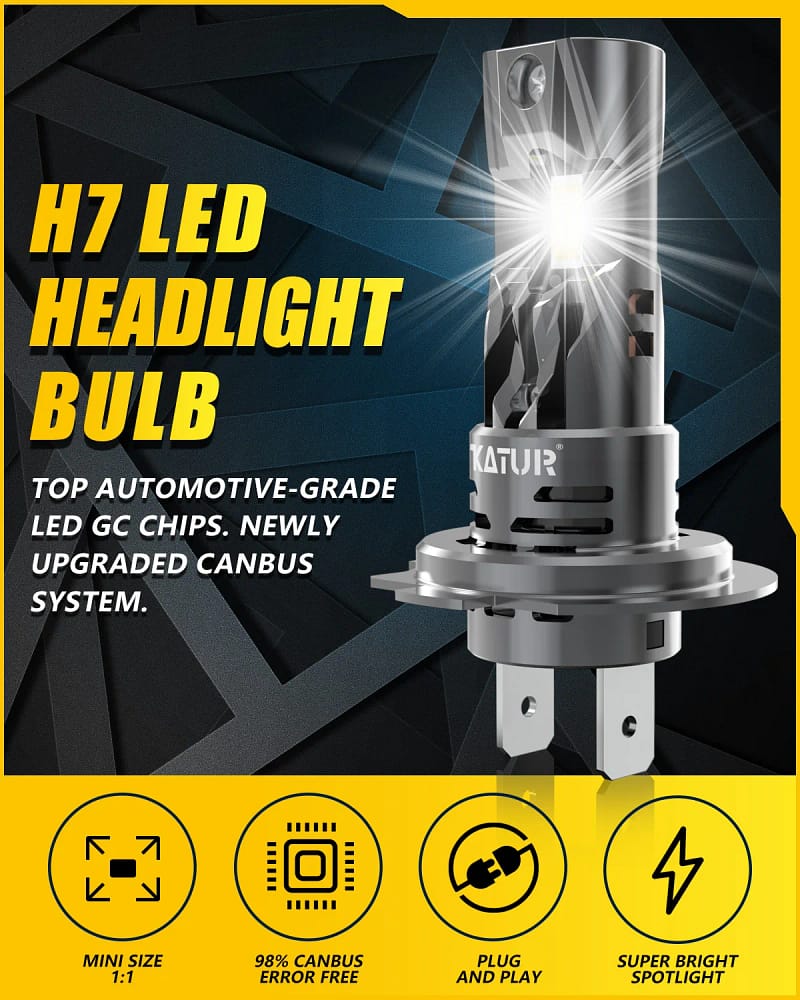 2x LED-H7-LED-Kit-Scheinwerfer-Nebelscheinwerfer-Mini-PKW-Weiss-6500K-20000lm-12V-ledteka.t-1