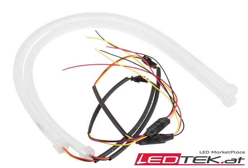 LED FLeX DRL TFL Tagfahrlicht Gelb 30cm