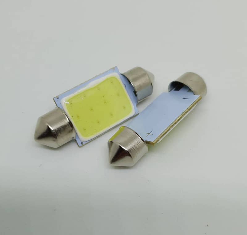 2 x LED Soffitte Festoon PKW Lampen Kaltweiss 12V 36mm ledtek.at