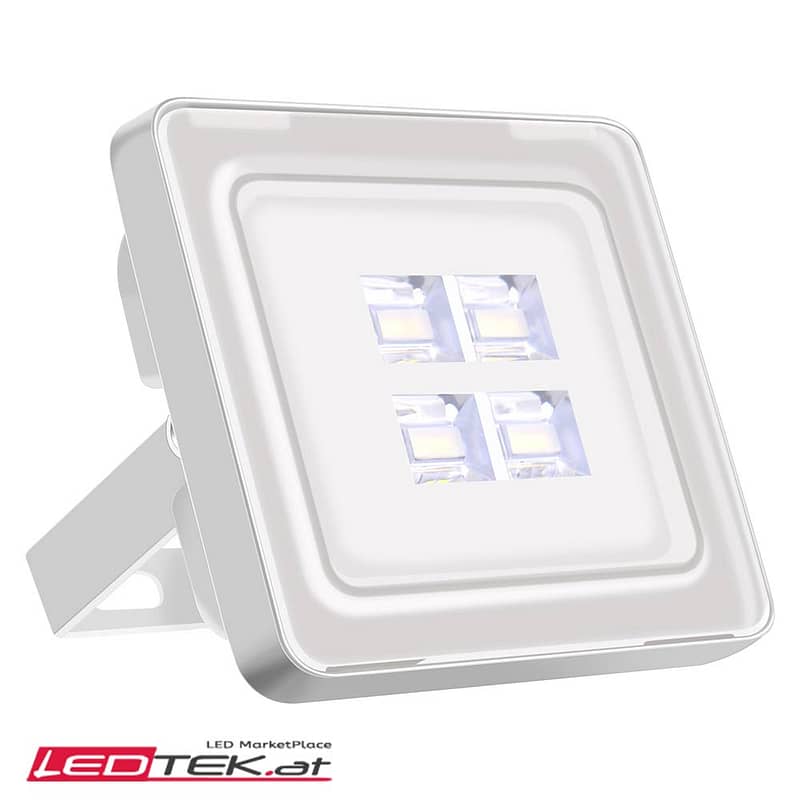 LED Flutlicht Strahler Aussenleuchte Kaltweiss-Warmweiss 10W