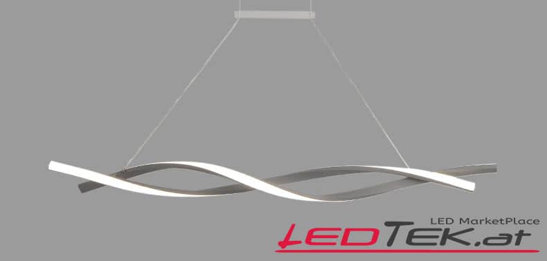 Minimalistische Moderne LED Pendelleuchte für Wohnzimmer Esszimmer Küche TWIST