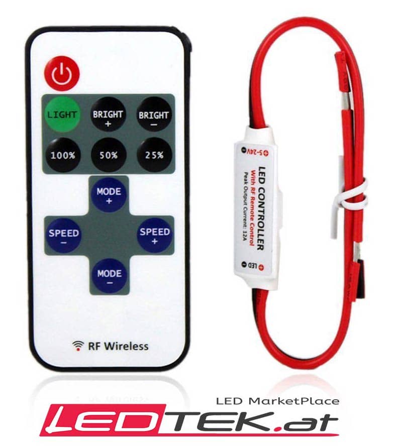 1 Farbe LED Fernbedienung mit LED Controller Modell B